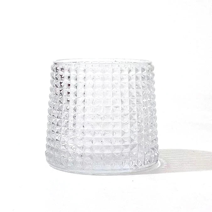 Diamond-Cut Whiskey Glass – 300 ml
