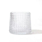 Diamond-Cut Whiskey Glass – 300 ml