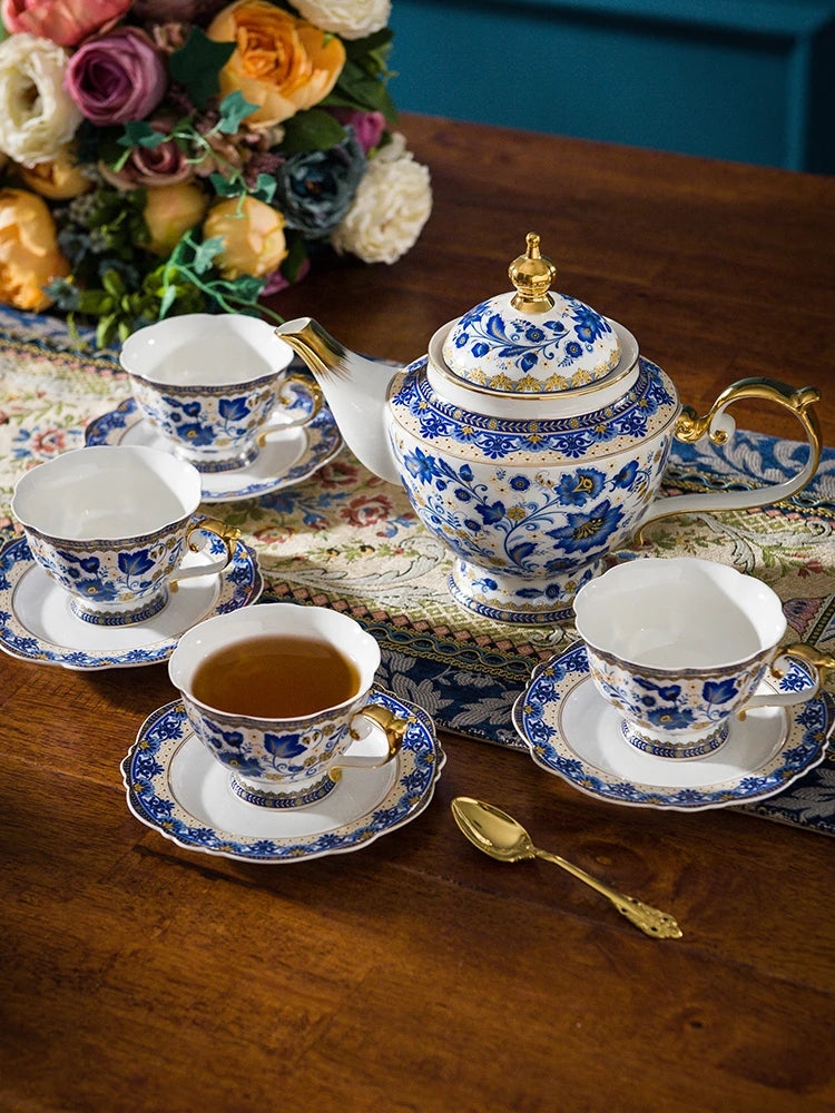 English Bone China Coffee Cup Set