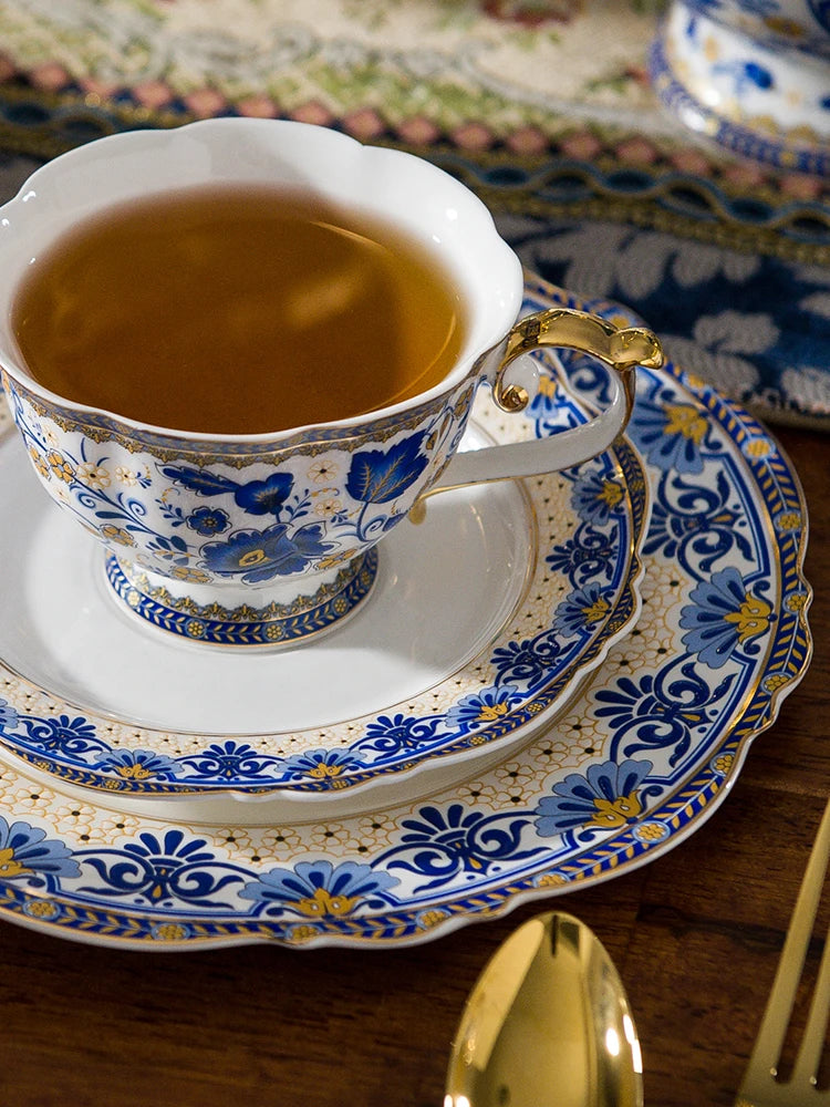 English Bone China Coffee Cup Set