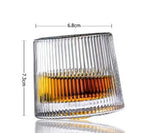 Diamond-Cut Whiskey Glass – 300 ml