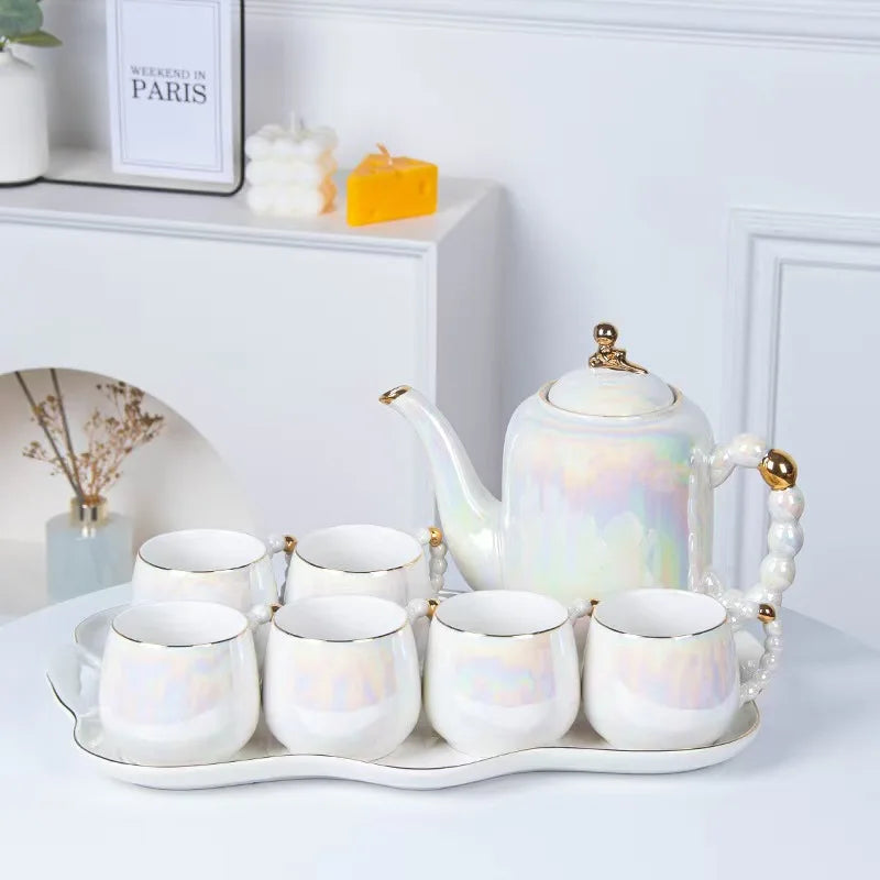 European-Style Ceramic Water Set – 1300 ml