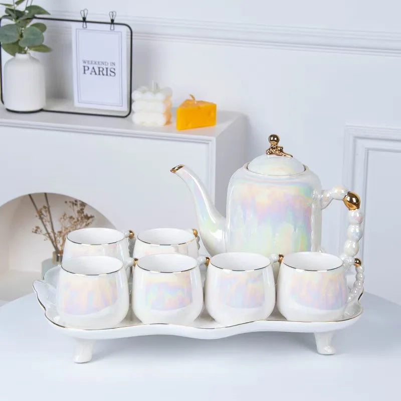 European-Style Ceramic Water Set – 1300 ml