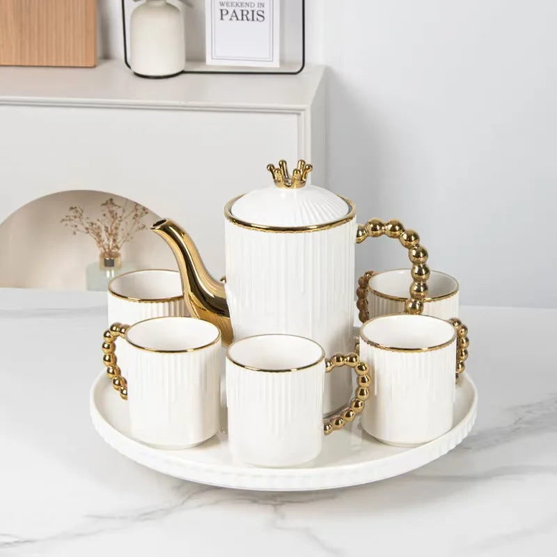 European-Style Ceramic Water Set – 1300 ml