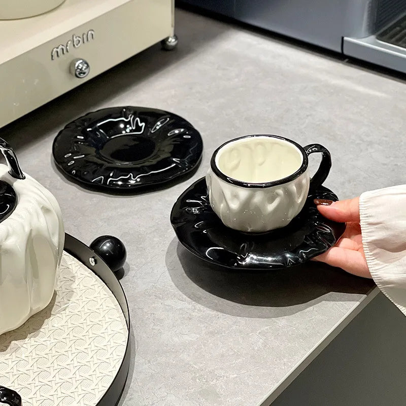 Floral Ceramic Teapot Gift Set