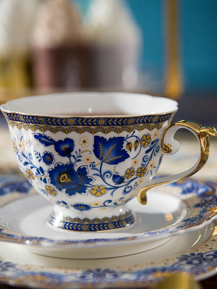 English Bone China Coffee Cup Set