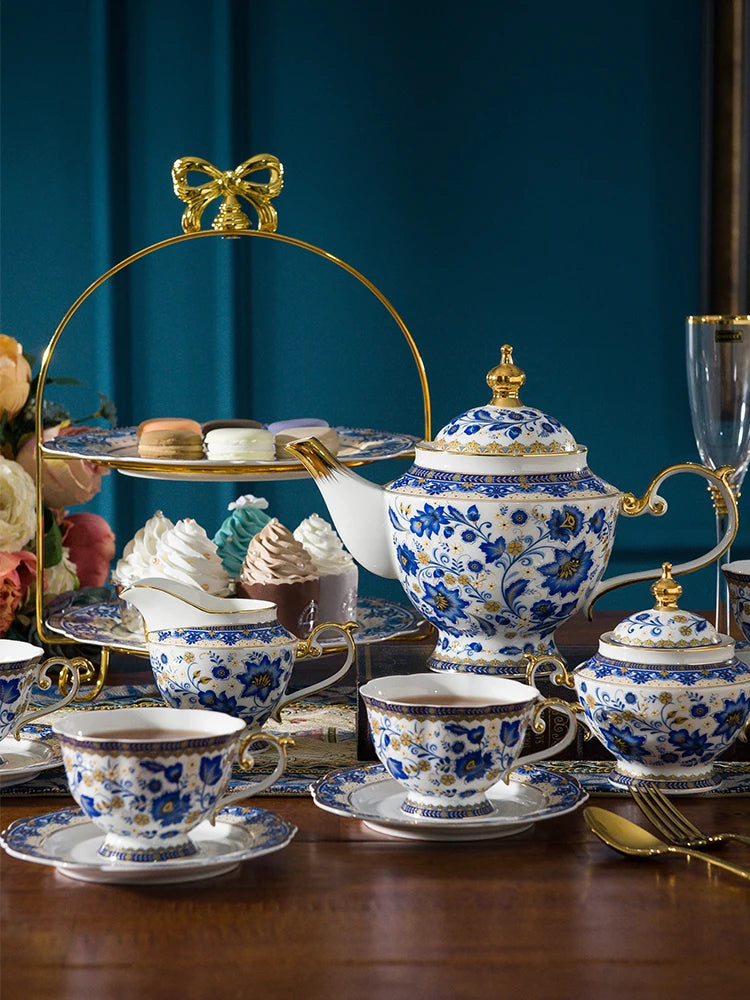 English Bone China Coffee Cup Set