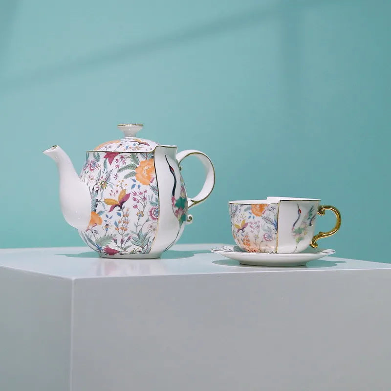 Teapot & 2 Cups Afternoon Tea Set
