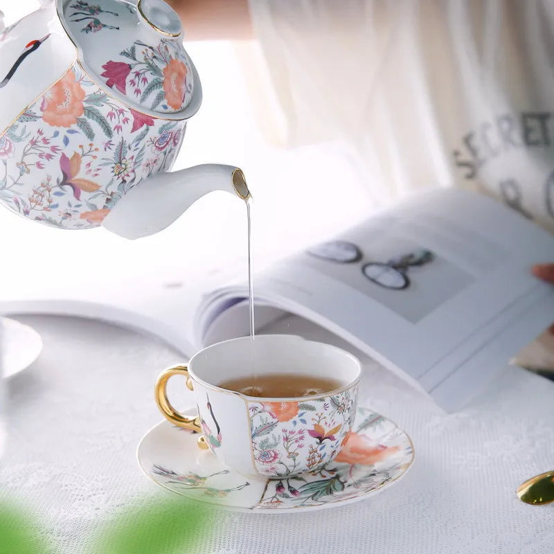 Teapot & 2 Cups Afternoon Tea Set