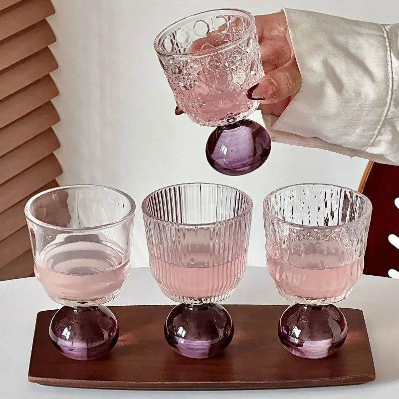 Ball-Base Glass Cup