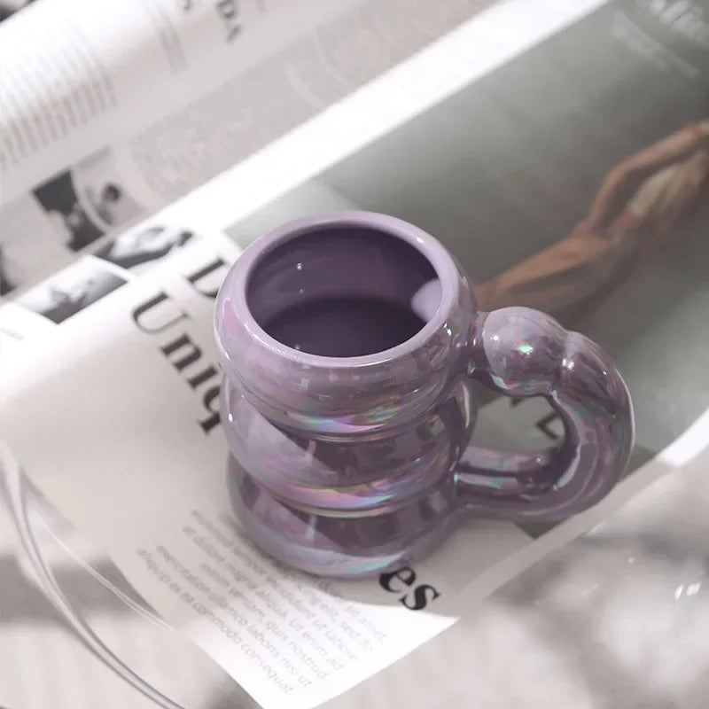 Chubby Cloud Ceramic Mug – 420 ml