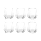 Luxury Whiskey Glass Set – 320 ml, 6 Pieces