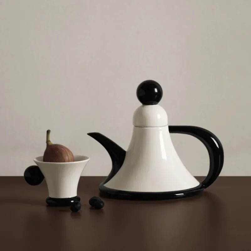 Retro French Ceramic Tea Set