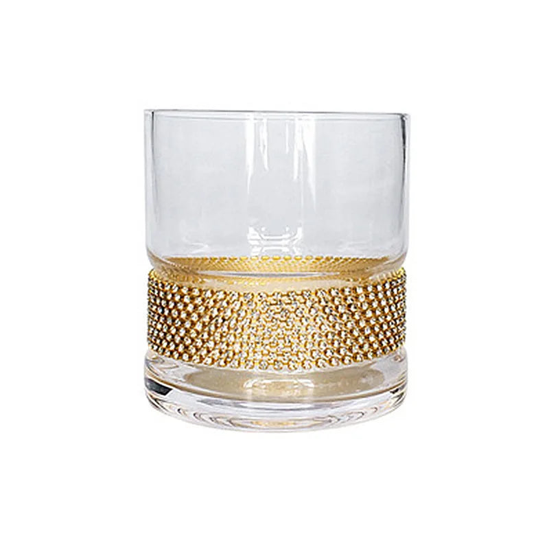 Diamond-Base Glass Cups