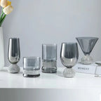 Diamond-Base Glass Cups