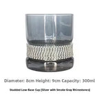 Diamond-Base Glass Cups