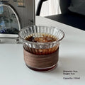 Vertical Glass Cup