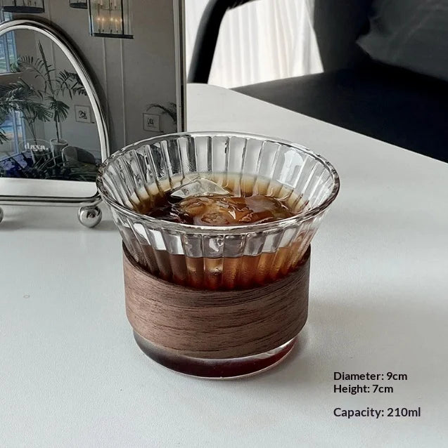 Vertical Glass Cup