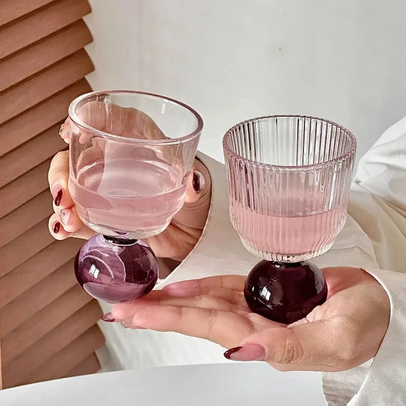 Ball-Base Glass Cup
