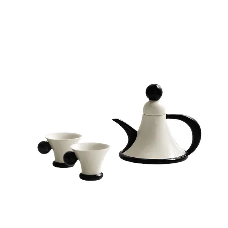 Retro French Ceramic Tea Set