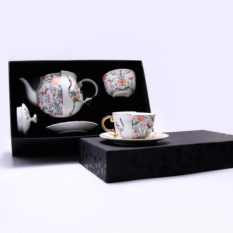 Teapot & 2 Cups Afternoon Tea Set