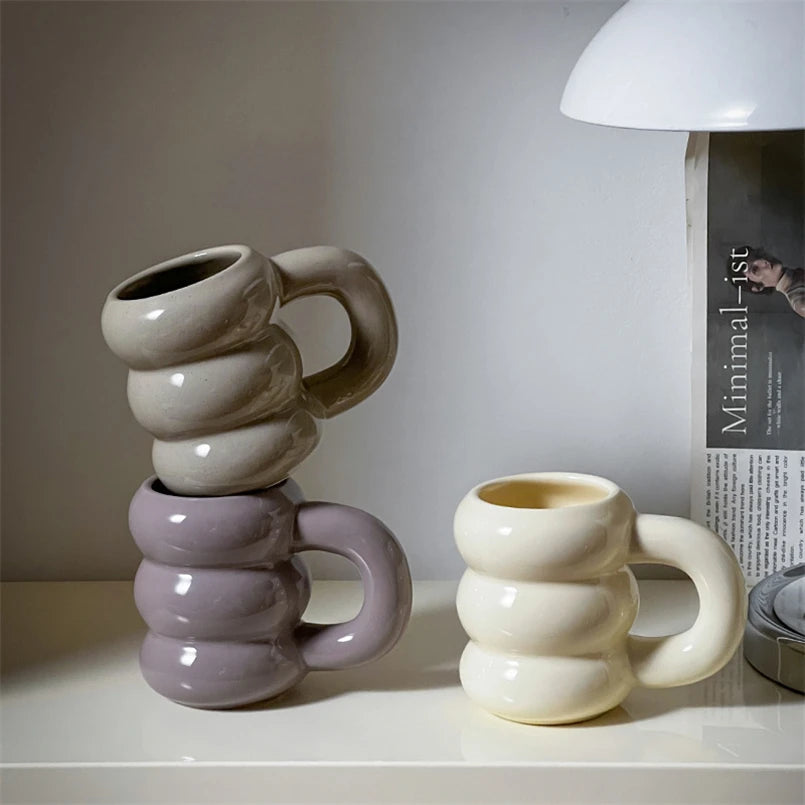 Donut Ceramic Mug – 420 ml
