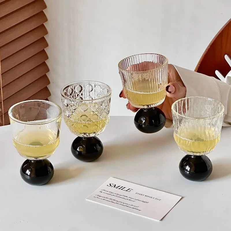 Ball-Base Glass Cup