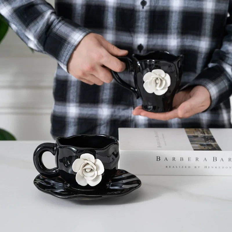 Hand-Pinched Ceramic Coffee Cups