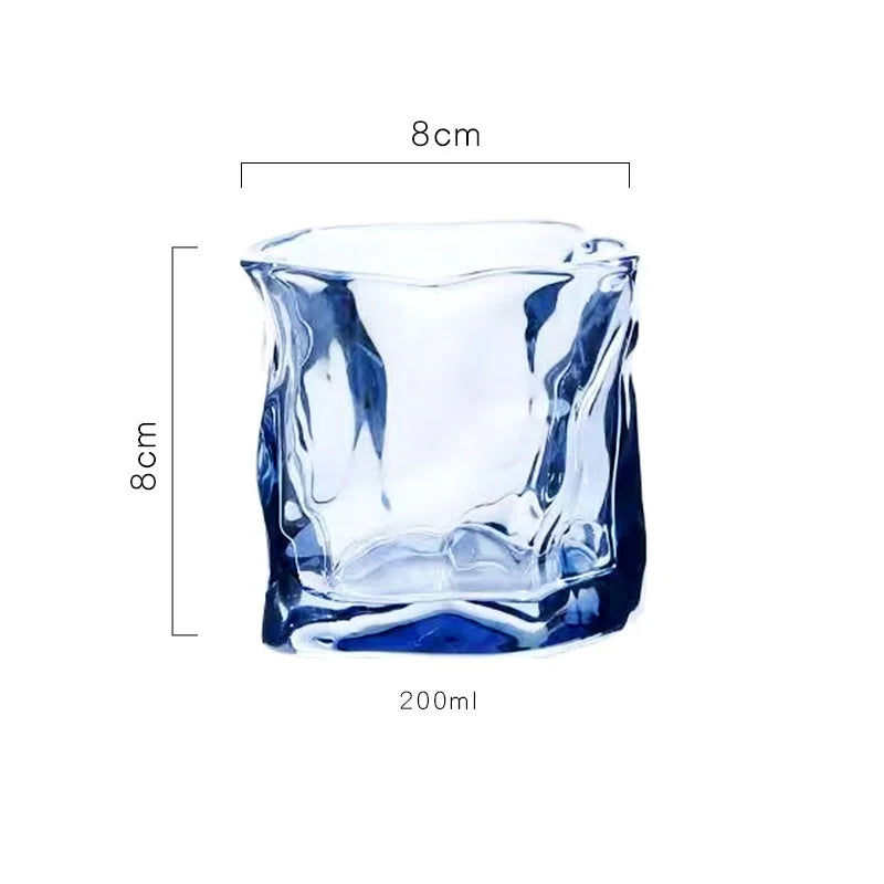 Twisted Glass Cup – 200 ml