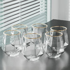 Luxury Whiskey Glass Set – 320 ml, 6 Pieces