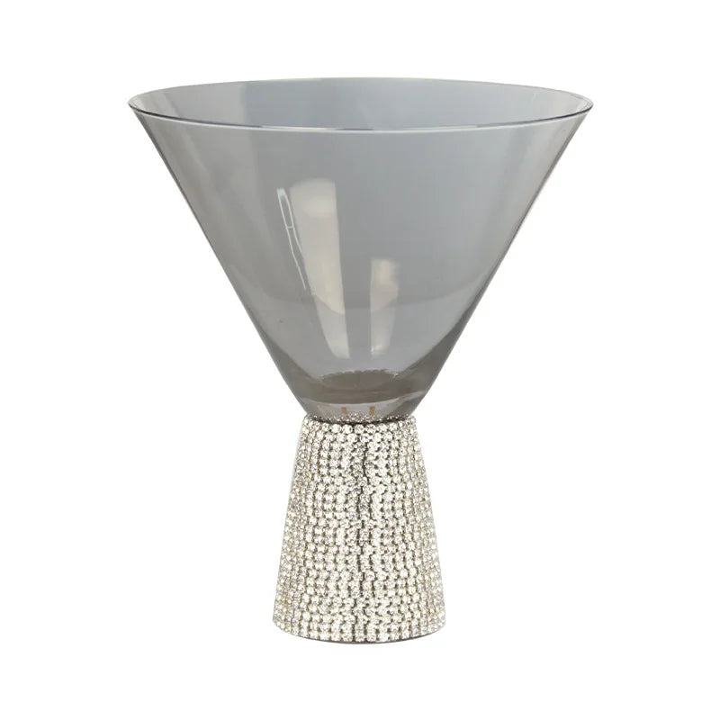 Diamond-Base Glass Cups
