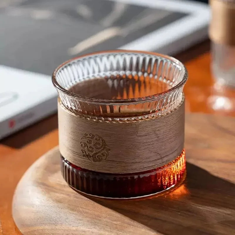 Vertical Glass Cup