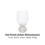 Diamond-Base Glass Cups