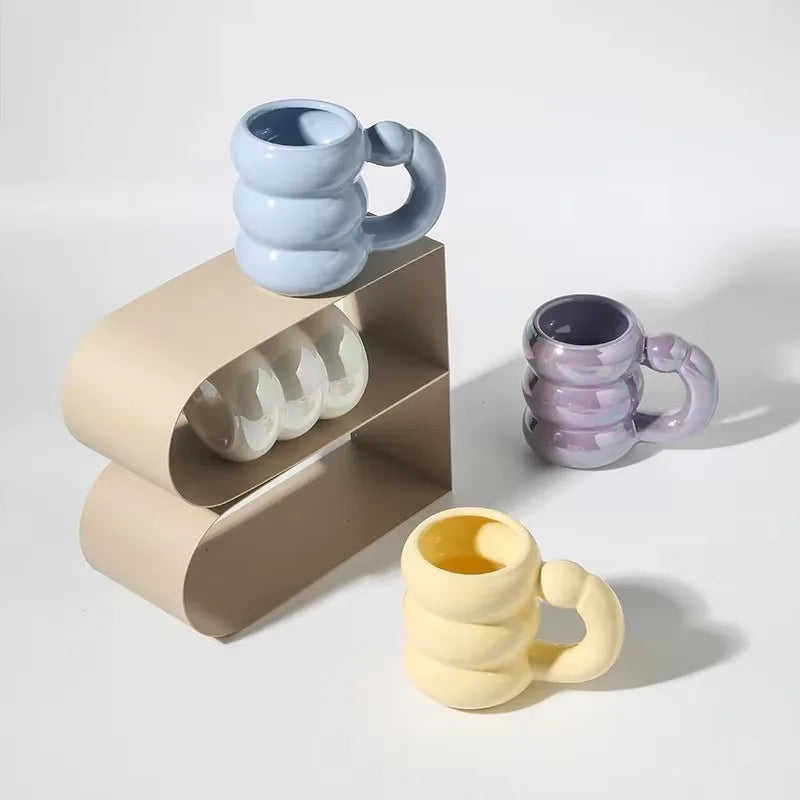 Chubby Cloud Ceramic Mug – 420 ml