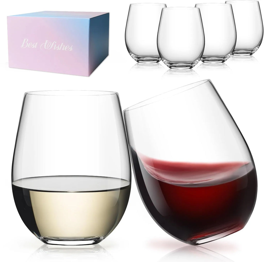 Iridescent Rainbow Wine Glasses – Set of 2 or 4