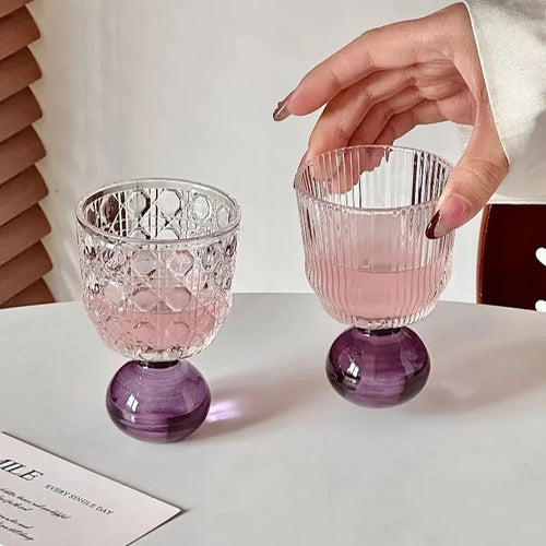 Ball-Base Glass Cup