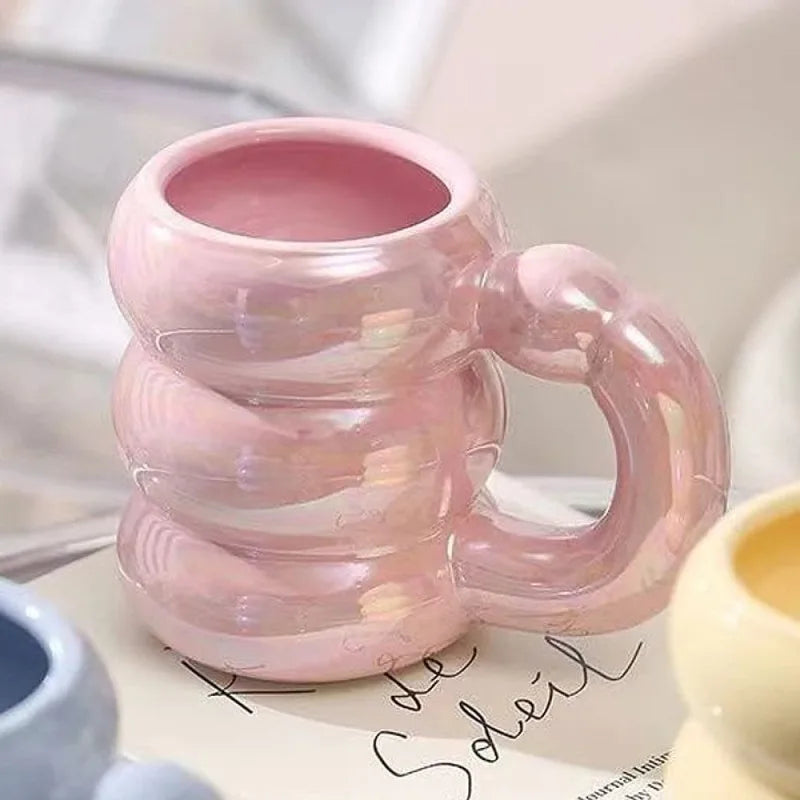 Chubby Cloud Ceramic Mug – 420 ml
