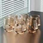 Luxury Whiskey Glass Set – 320 ml, 6 Pieces