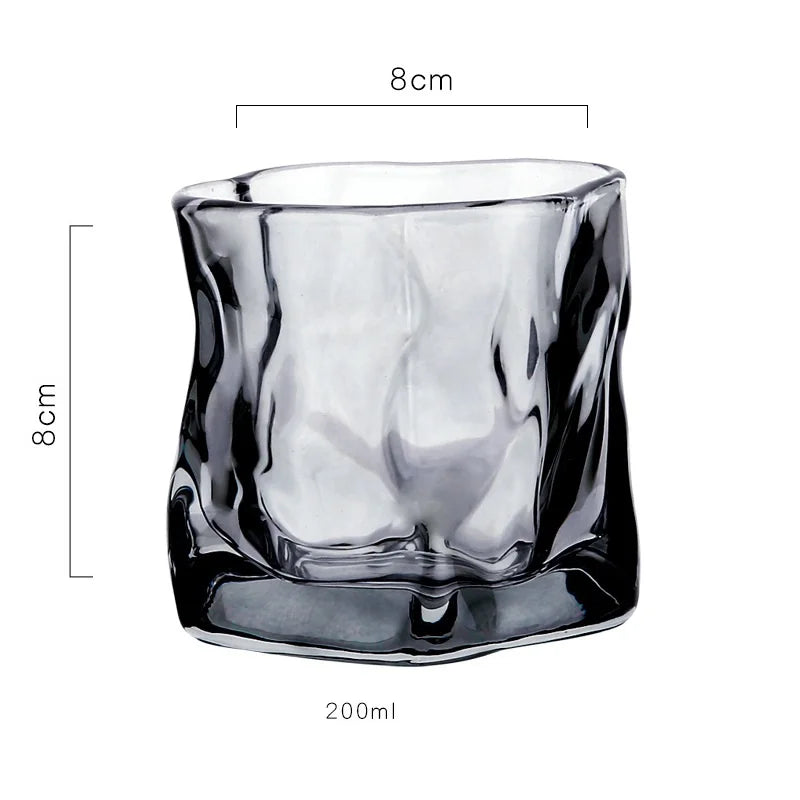 Twisted Glass Cup – 200 ml