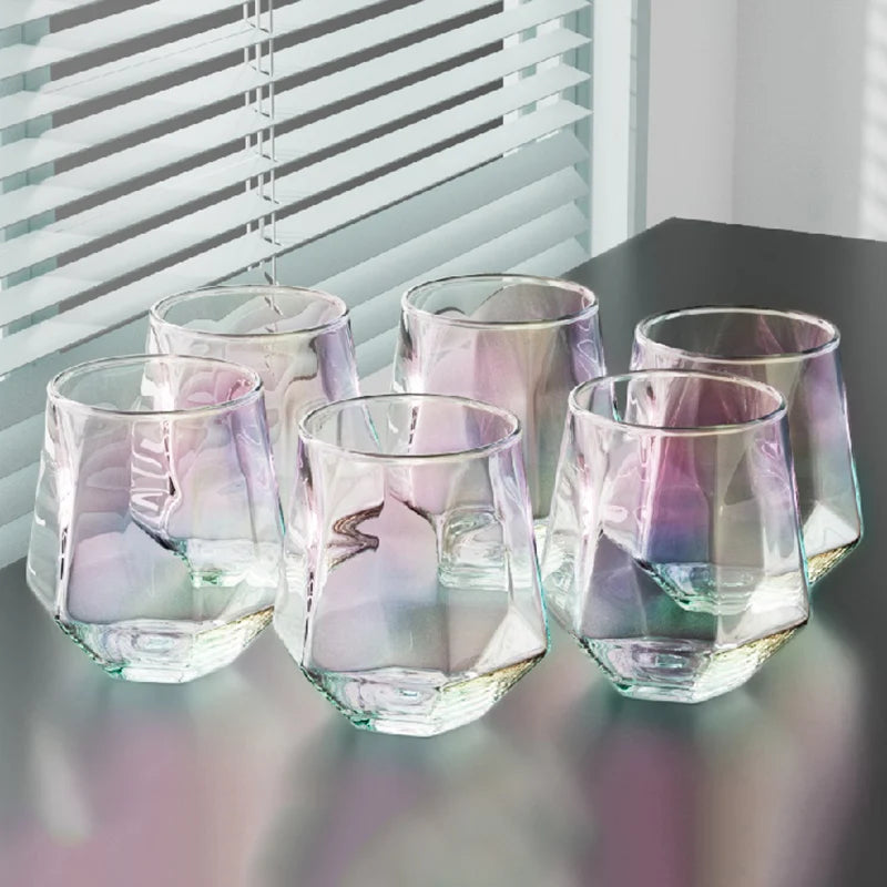Luxury Whiskey Glass Set – 320 ml, 6 Pieces