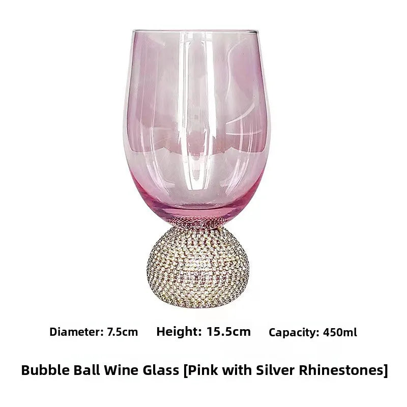 Diamond-Base Glass Cups