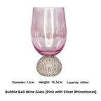 Diamond-Base Glass Cups