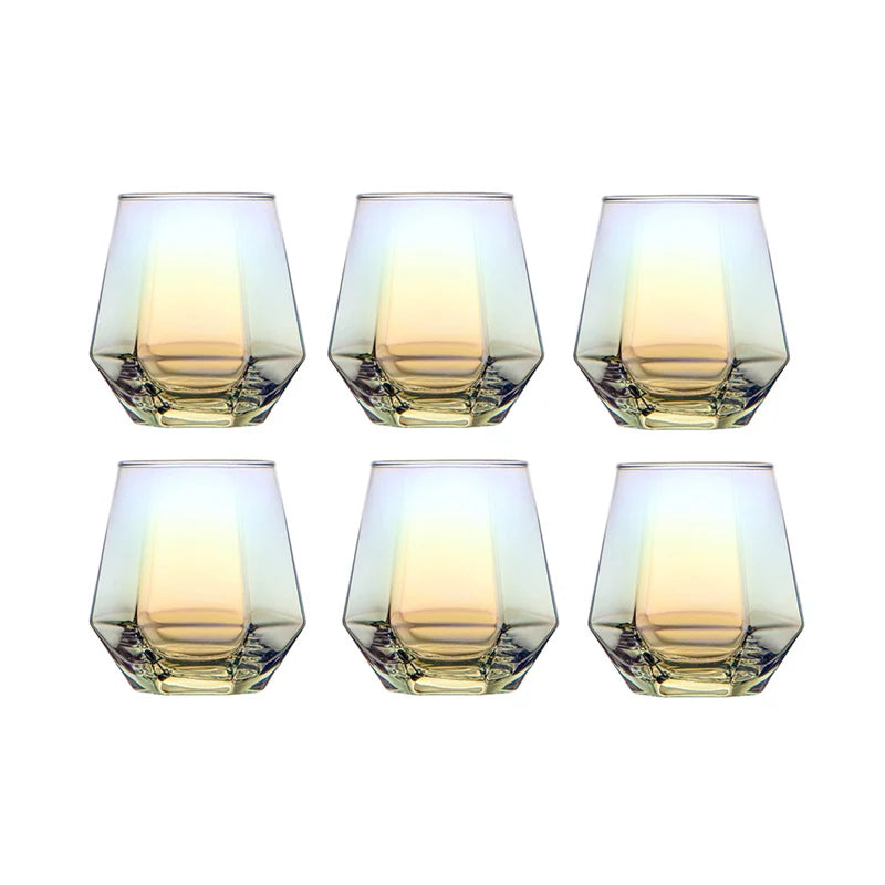 Luxury Whiskey Glass Set – 320 ml, 6 Pieces