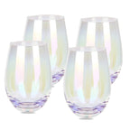 Iridescent Rainbow Wine Glasses – Set of 2 or 4